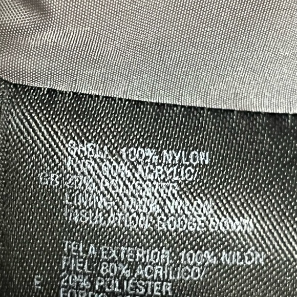 The North Face Goose Down 550 Hood Parka Jacket Black Women's Size Medium nylon - Picture 13 of 16